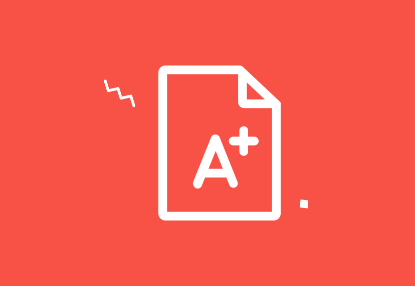 school achievement test result icon